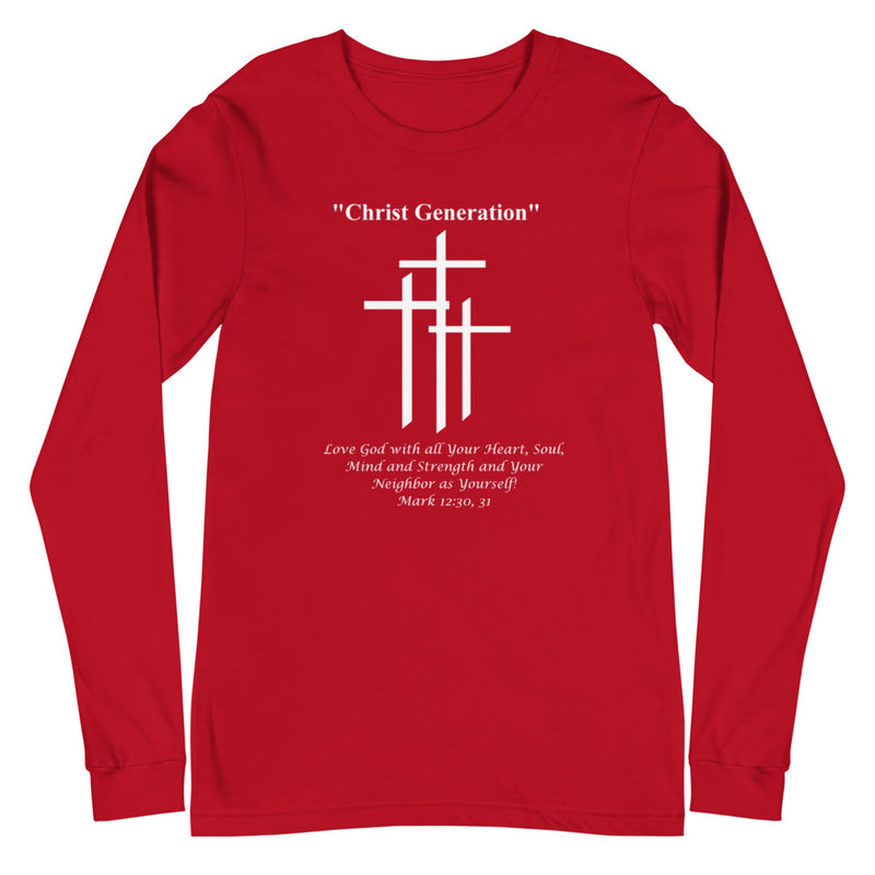 Mark 12:30 - Long Sleeve